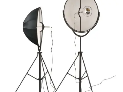 Pallucco Fortuny Moda Floor Lamp 3D model