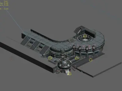 Machinery - Dismantling Plant - Floor 01 3D model