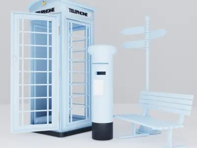 london 3D model