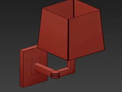 Wall Lamp Cambell 3D model purchase