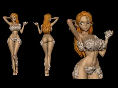 onepice nami shower booth 3D print model
