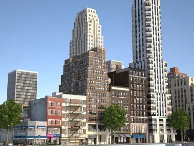 Midtown City 3D model