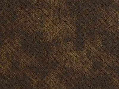 Rusted Metal Gate PBR Seamless Texture
