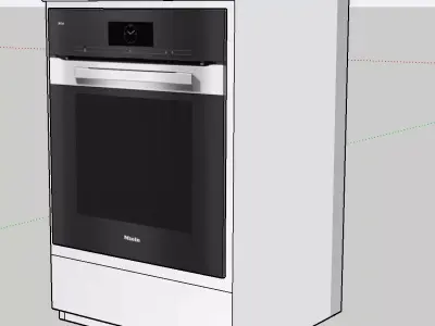 cooker electric oven with glass door Free 3D model purchase