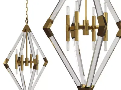 Lyons Pendant Light Low-poly 3D model