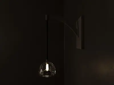 Hemisphere Sconce by RH Free 3D model