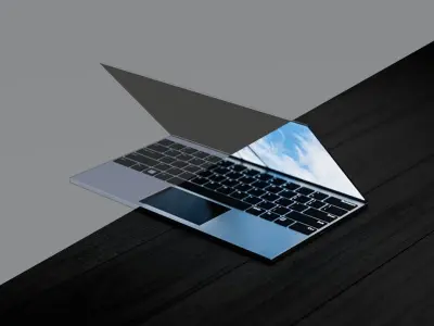 laptop 3D model