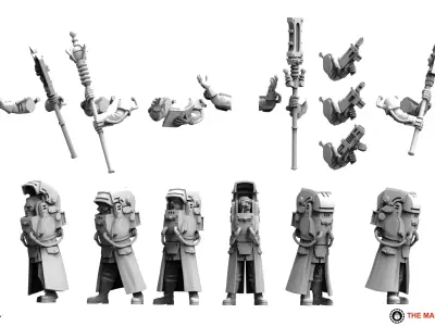 Universal Guard - Priest Builder 3D print model