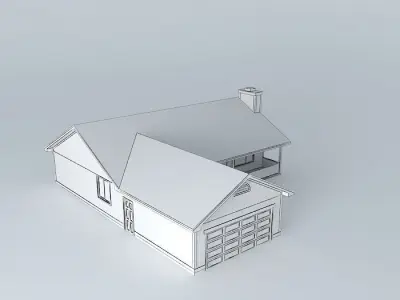 Ranch House Free 3D model