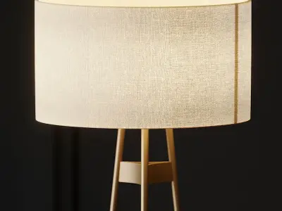 BRACE OMBRE FLOOR LAMP CB2 Exclusive 3D model