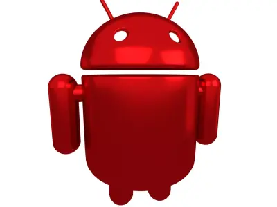 Android Robot v1 009 Free low-poly 3D model