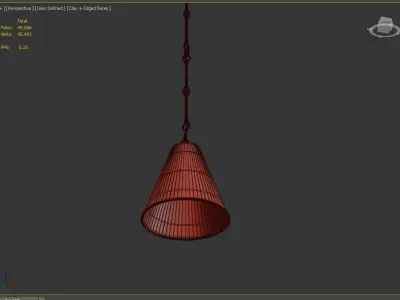 Watley Cone Pendant 3D model