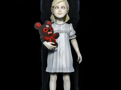 Demon of Night 3D print model