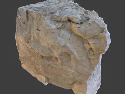 Uma Stone Low-poly 3D model
