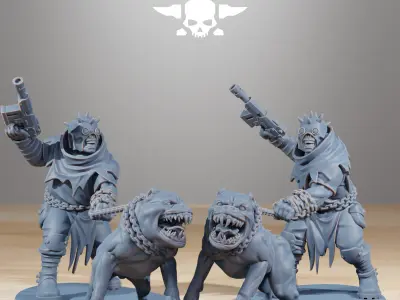 Corrupted Guard Nomads 3D print model