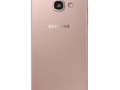 Samsung Galaxy A7 2016 Pink 3D model