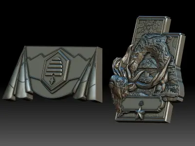 3D Appliques 3D print model