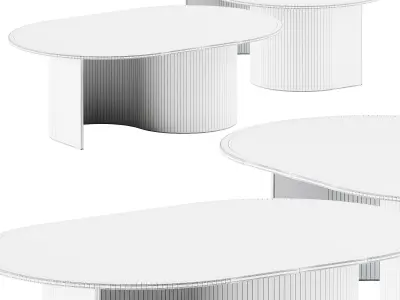 Curl Coffee Table by Movimento Club 3D model