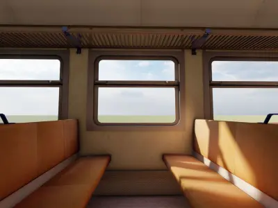 ER-2 EMU Head Wagon 3D model