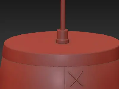 FLOR Pendant lamp by Domus 3D model