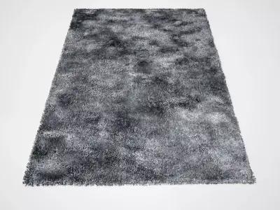 Contemporary Carpet - Rug 09 Low-poly 3D model