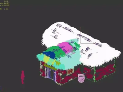 T-Drawing House 03 3D model