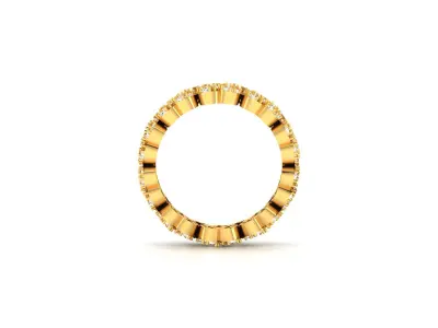 Women Ring  Render 3dm STL OBJ FBX Details 3D print model 26