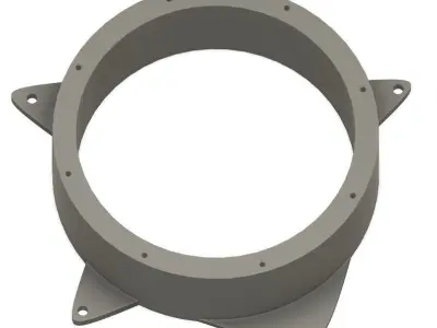 SPEAKER ADAPTERS RINGS SEAT CORDOBA AND IBIZA 99 -02 3D print model