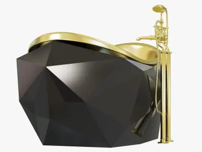 DIAMOND BATHTUB by MAISON VALENTINA 3D model