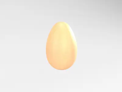 Egg v1 Pack 01 Low-poly 3D model