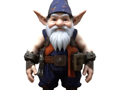 Dwarven Warriors Ultimate Collection - Fantasy Character Models 3D print model