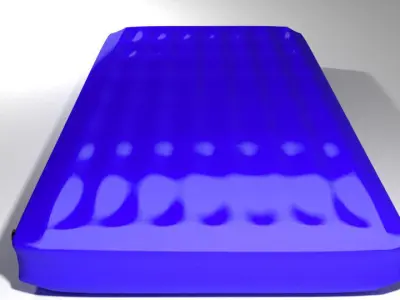 Bed - Airbed 3D model