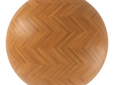 Parquet - Laminate - Wooden floor 4 in 1 3D model 22