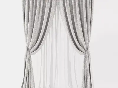 Curtain 3D model 19 3D model