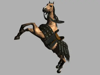 Horse Animated 3D model 3D model