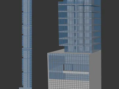 Skyscraper One Madison New York 3D model