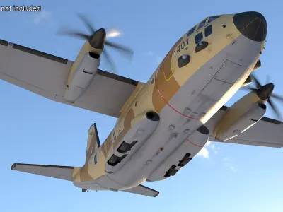  Aircraft C-27J Spartan Morocco Flight 