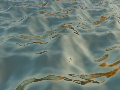 Sea Ocean Low-poly 3D model