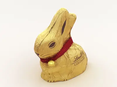 Lindt Chocolate Bunny 002 3D model