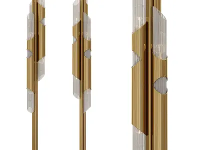 Draycott Floor Lamp by Luxdeco 3D model