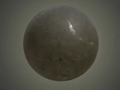 Painted metal smart material Texture