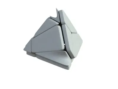 Sci Fi Object No 5454 Low Poly Texture