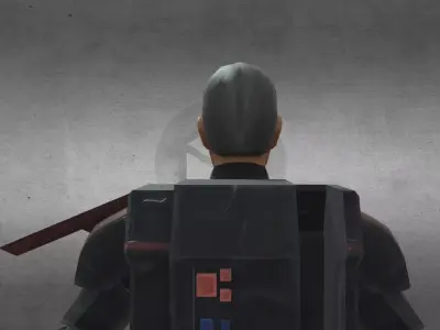 Crosshair Bad Batch Low-poly 3D model