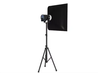 Softbox Studio Light 3D model