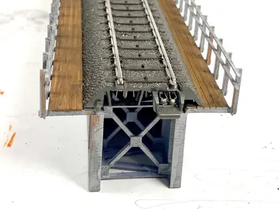 LINE-0007 Plate girder bridge riveted H0-scale 3D print model