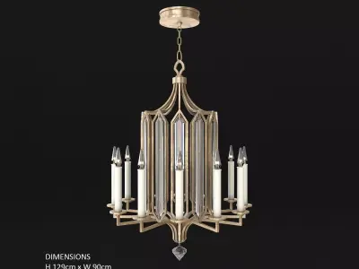 Fine Art Lamps Westminster 885140 3D model