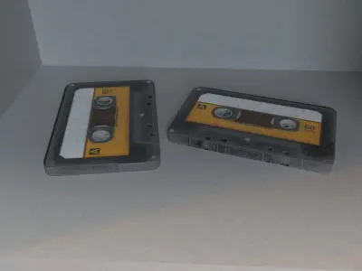 PBR Audio Equipment Low-poly 3D model