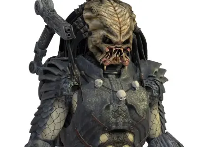 Predator metal stick 3D model