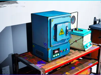 Laboratory Pack  Low-poly 3D model