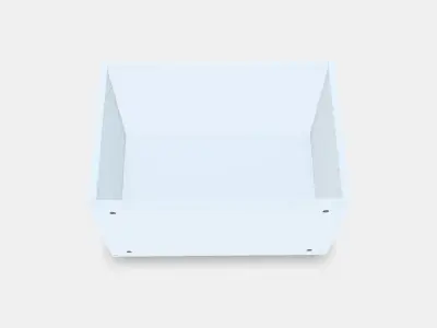 METOD Wall cabinet frame 5 Low-poly 3D model